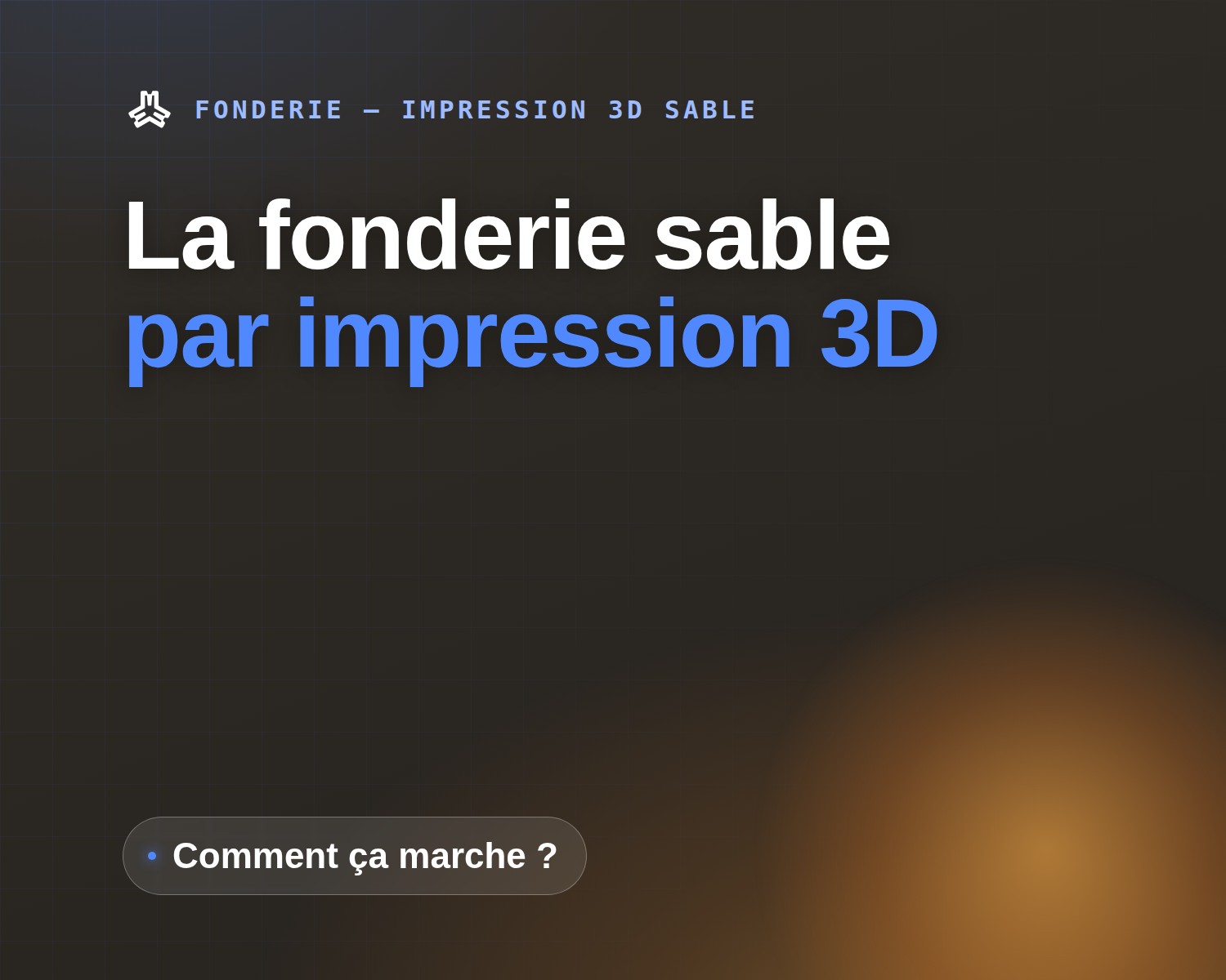 Vidéo : la fonderie sable par impression 3D, comment ça marche — M3i Industrie